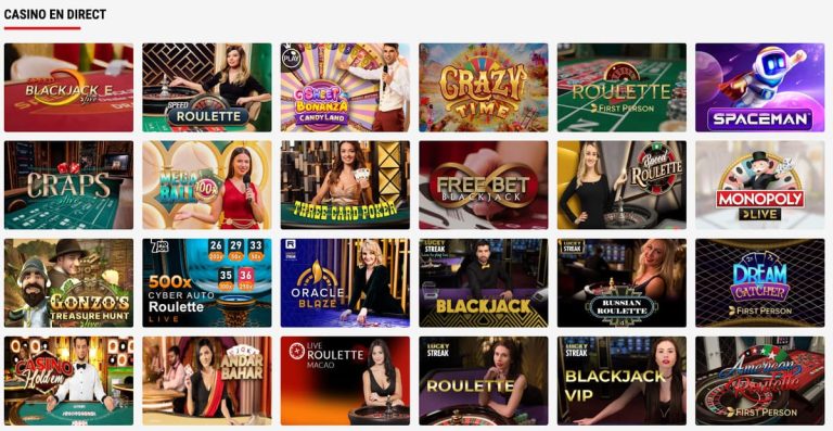 21 Bets Casino live